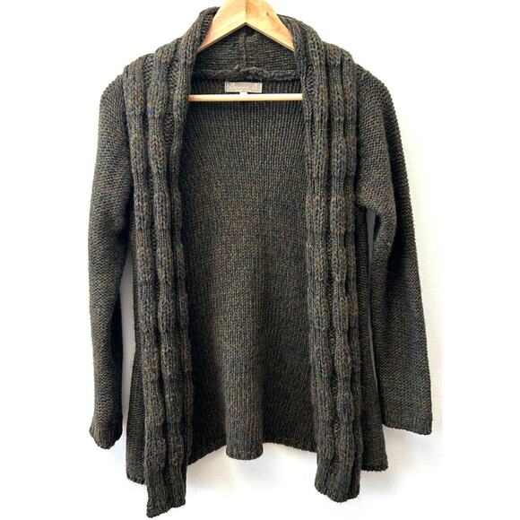 Bianca B. Sweaters - Bianca B Alpaca Wool Olive Green Cardigan Size Small